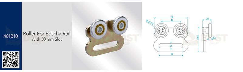roller-for-edscha-rail-with-50-mm-slot-technicial-specifications